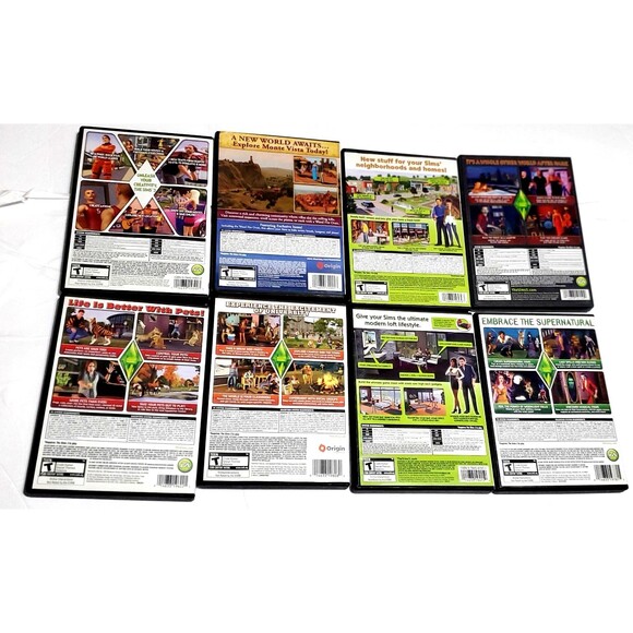 The Sims 3 Base Game + 8 Expansion Packs – Discs Only, Codes Used Offline Play - Picture 2 of 16